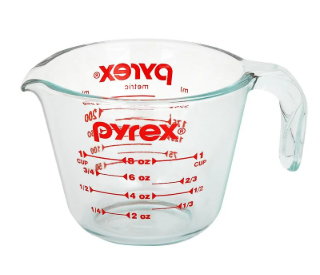 ถ้วยตวงแก้ว